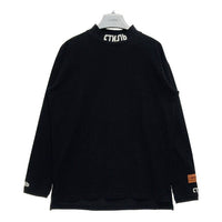 HERON PRESTON ヘロンプレストン モックネック 長袖Tシャツ ブラック sizeM 瑞穂店