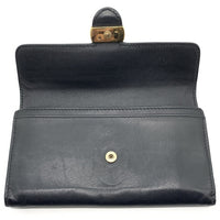 Gucci グッチ インターロッキングG レザーウォレット 長財布 ブラック 369663・203887 福生店