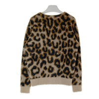 HUF ハフ LEOPARD CARDIGAN レオパードカーディガン ブラウン sizeS 瑞穂店