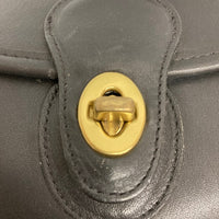 OLD COACH オールドコーチ 9908 ショルダーバッグ ターンロック ブラック 瑞穂店