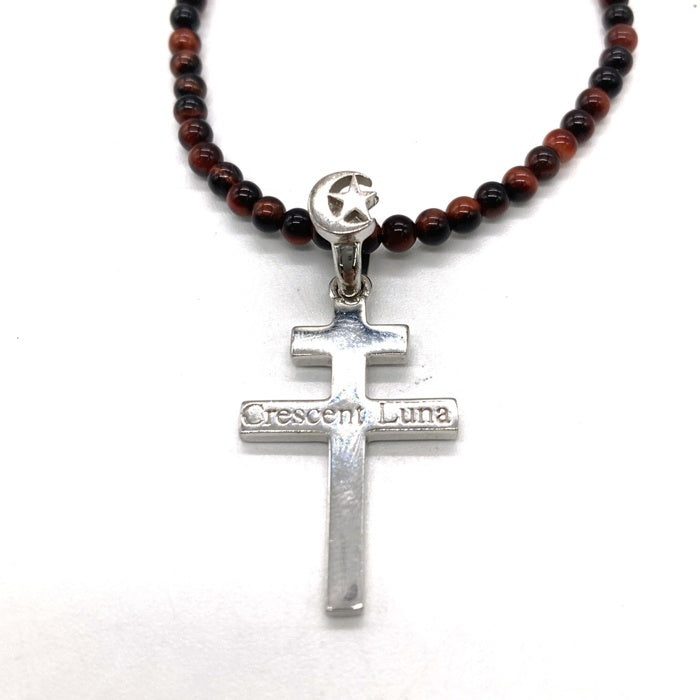 Crescent Luna クレセントルナ SV925 クロストップ カラーストーン