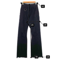 MINUS マイナス Destroy Twist Easy Pants デストロイ ツイスト イージーパンツ ダメージ加工 ブラック Size 1 福生店
