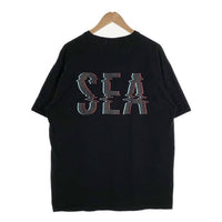 WIND AND SEA ウィンダンシー Black Over Dye S/S Tee ブラックオーバーダイ ショートスリーブTシャツ 刺繡 バックプリント WDS-O-BKF-25-Q2-03 Size XL 福生店