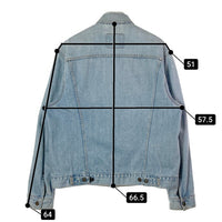 Levi’s リーバイス 70550-0476 01年製 ユーロリーバイス チュニジア製 トラッカージャケット Gジャン ライトインディゴ sizeL 瑞穂店