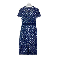 MANTU マントゥ 半袖ワンピース イタリア製 ブルー size40 瑞穂店