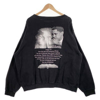 00's~ Barack Obama オバマ プリント クルーネックスウェットトレーナー ブラック SANDY RIVER Size XLT 福生店