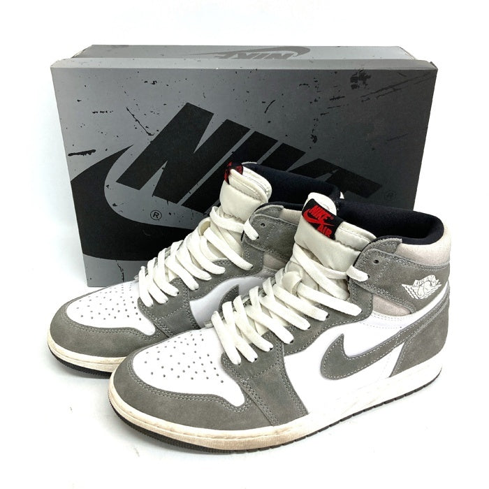 NIKE ナイキ DZ5485-051 Air Jordan 1 Retro High OG エア ジョーダン 1 レトロ ハイ Black and  Smoke Grey スニーカー グレー size28cm 瑞穂店