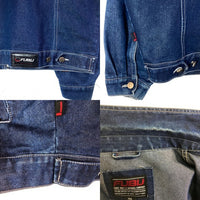 FUBU フブ ジップアップデニムジャケット ブルー sizeXXXL 瑞穂店