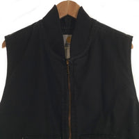 CARHARTT カーハート DUCK VEST ダックベスト ブラック V01 BLK メキシコ製 Size Medium Regular 福生店