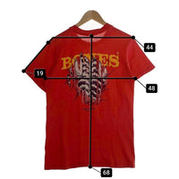 80's 90's POWELL PERALTA パウエルペラルタ BONES 半袖 Tシャツ レッド Size S相当 福生店