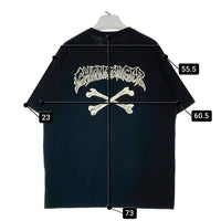 CHALLENGER チャレンジャー クロスボーン プリントTシャツ ブラック sizeXXL 瑞穂店