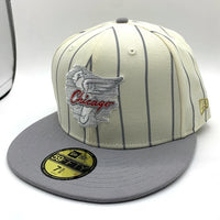NEWERA ニューエラ Chicago White Sox ASG 1950 シカゴ・ホワイトソックス HOME GAME別注 59FIFTY ベースボールキャップ サイドパッチ ホワイト グレー Size 7 5/8 (60.6cm) 福生店