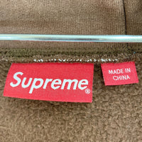 Supreme シュプリーム 22FW Brim Zip Up Hooded Sweatshirt フルジップ スウェットパーカー ブラウン sizeXL 瑞穂店