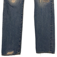 HYSTERIC GLAMOUR ヒステリックグラマー スリムストレート デニムパンツ インディゴ USED/リペア加工 02223AP13 Size 30 福生店