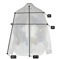 COMME des GARCONS HOMME DEUX コムデギャルソンオムドゥ DM-B034 AD2023 パッチワーク オックスフォードシャツ ホワイト sizeS 瑞穂店