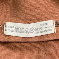 GLORY PARK グローリーパーク Red Chief プリントTシャツ ブラウン フラットヘッド Size 40 福生店