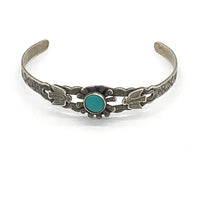 40's 50's ナバホ族 Thunderbird サンダーバード STERRING ターコイズバングル スターリングシルバー 福生店