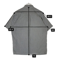 SUPREME シュプリーム 21SS Gingham S/S Shirt ギンガムチェック ショートスリーブシャツ 半袖 ブラック ホワイト SizeL 瑞穂店