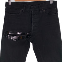 MINEDENIM マインデニム TAKAHIROMIYASHITA TheSoloIst. ソロイスト ブラックデニム ストレッチスキニーパンツ 0003SS21 Size 30 福生店
