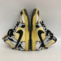 NIKE ナイキ DD9404-700 Dunk High Black Acid Wash ダンクハイ スニーカー イエロー size26cm 瑞穂店