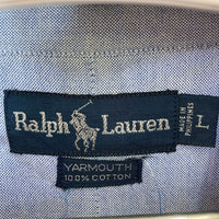 Ralph Lauren ラルフローレン YARMOUTH B.D 半袖シャツ ブルー sizeL 瑞穂店