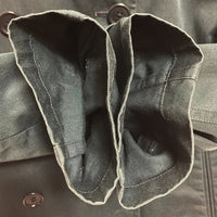 MARGARET HOWELL マーガレットハウエル ノーカラーハーフトレンチコート ネイビーsize1 瑞穂店