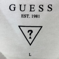 GUESS ゲス ロゴ スウェット ホワイト SizeL 瑞穂店