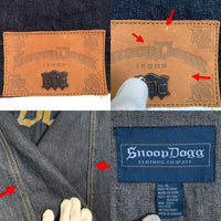 90-00's Snoop Dogg Clothing Company スヌープドッグ バック刺繡 デニムジャケット インディゴ Size XL 福生店