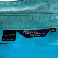 Polo Ralph Lauren ポロラルフローレン 80's USA製 スイングトップ ターコイズブルー sizeM 瑞穂店
