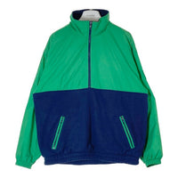 GAP ギャップ OLD ハーフジップ 90's ナイロン フリースジャケット グリーン sizeM 瑞穂店