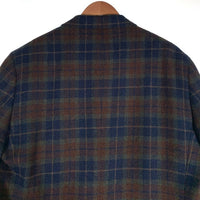 Brooks Brothers ブルックスブラザーズ ウール チェック柄 2B テーラードジャケット グリーン ネイビー Size 44R 福生店