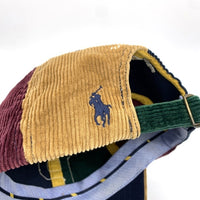POLO RALPH LAUREN ポロ ラルフローレン コーデュロイ キャップ マルチカラー 福生店