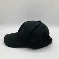 DSQUARED2 ディースクエアード ICON ダメージ加工 キャップ ブラック size- 瑞穂店