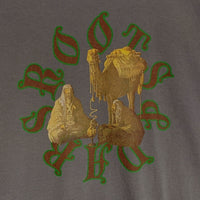 EXODUS エクソダス ROOTS&DABS T-SHIRT プリントTシャツ グレー EXDS-TEE-03 Size L 福生店