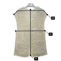 mystic ミスティック ループニットベスト my1022105a0007 白 sizeF 瑞穂店