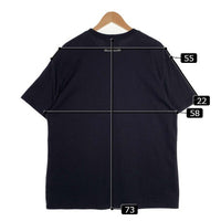 ESSENTIALS エッセンシャルズ ラバープリント Tシャツ 半袖 ネイビー Size M 福生店