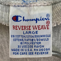 Champion チャンピオン reverse weave リバースウィーブ 目付き 90s スウェット USA製 グレー sizeL 瑞穂店