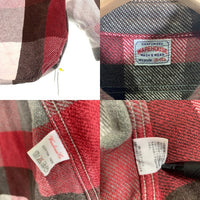 WAREHOUSE ウエアハウス フランネルチェックシャツ レッド Size M 福生店