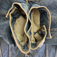 Levi's リーバイス 70608-0216 USA製 ボタン裏527 デニムボアジャケット Gジャン インディゴ size48 瑞穂店