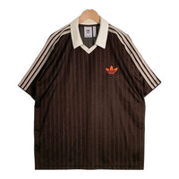 adidas アディダス U FOOTBALL JERSEY TEE フットボールジャージ Tシャツ ブラウン JX3851 Size JP 2XL 福生店