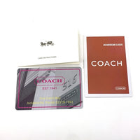 COACH コーチ CM241 ミディアム コーナー ジップ ウォレット 二つ折り財布 ピンク 福生店