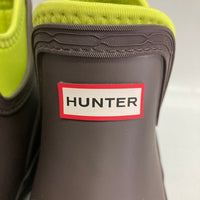 HUNTER ハンター チェルシー ショート丈 レインブーツ ライムグリーン sizeUK5 瑞穂店