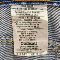 Carhartt カーハート テーパードデニムパンツ B17 DST インディゴ Size 40×32 瑞穂店