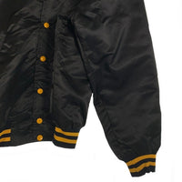 Viking バイキング ARMY KARATE ナイロン スタジアムジャケット スタジャン ブラック USA製 Size L 福生店