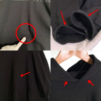 YEEZY イージー Gosha ゴーシャラブチンスキー Black Dog Hoodie プリント プルオーバースウェットパーカー ブラック 薄手 Size 2 福生店