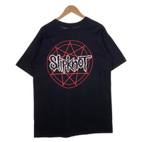 00's Slipknot スリップノット ダブルサイドプリント Tシャツ ブラック 2001コピーライト Tour Champ メキシコ製 Size L 福生店