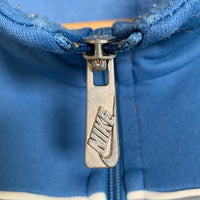 80's NIKE ナイキ トラックジャケット ジャージ素材 ブルー グレー 紺タグ Size XL 福生店