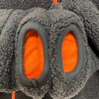 AVIREX アヴィレックス 602919302 STAND HALF ZIP BOA PULLOVER ハーフジップ ボア フリースジャケット グレー sizeF 瑞穂店