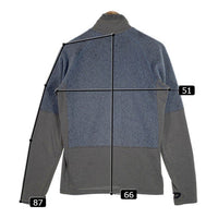 Haglofs ホグロフス High Loft Wool Jacket ハイロフトウールジャケット ブルー グレー ポーラテック 041504 Size M 福生店