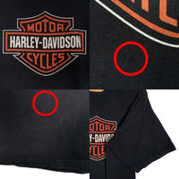 HARLEY-DAVIDSON ハーレーダビッドソン バー&シールド イーグル プリント Tシャツ ブラック Size XL 福生店
